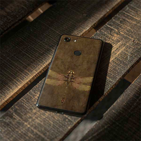 Brigid Ashwood Steampunk & Gear Dragonfly Google Pixel 3 XL Skin